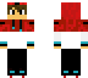 red white