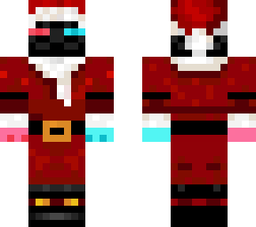 santa enderman with hat