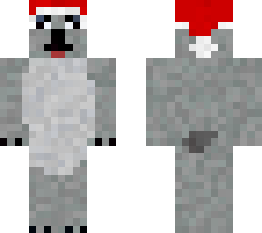 santa hat koala!