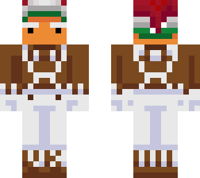 santa hat oompa loompa