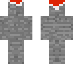 stone with a christmas hat on because why not