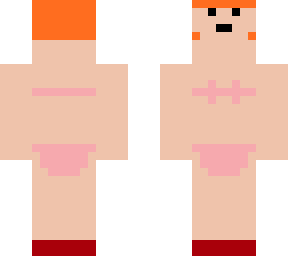 backwards derpy ugly bikini girl