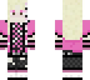 blond(e) scene/emo girl