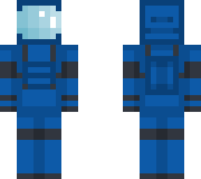blue  among