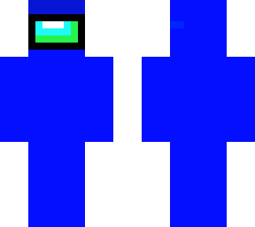 blue among us skin