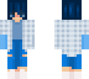 blue girl