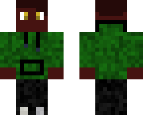 boy with green camo