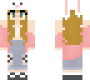 bunny hat with jeans