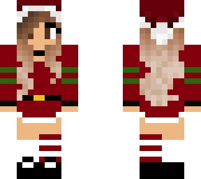 christmas girl skin