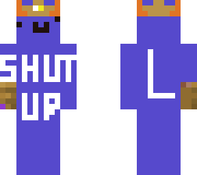 derp with shut up and thanos thingy and surprise on back