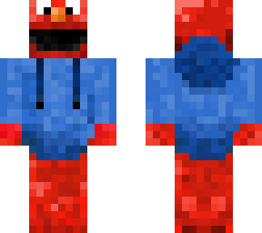 elmo with hoodie