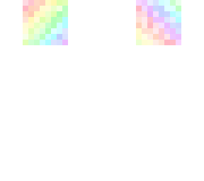 flying rainbow head