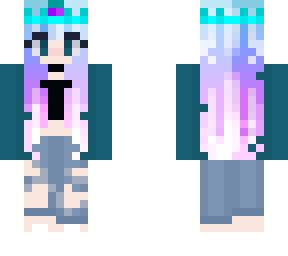 galaxy queen in a crown