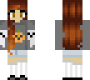 girl with baggy jacket! (who loves the socks)