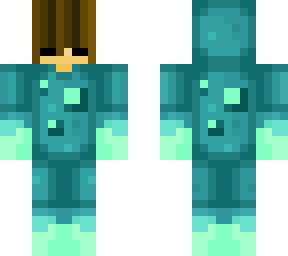 Squid Boy Minecraft Skins