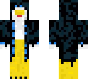 leg chicken cult follower (blue)