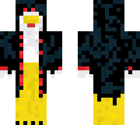 leg chicken cult follower (red)