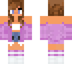 me as aphmau (colored her skin)