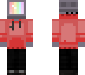 noice red tv man