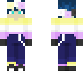non-binary person (short hair)