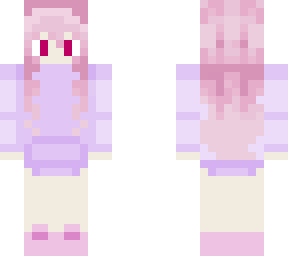 pink girl hair base by @queenalice
