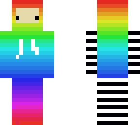 rainbow hoodie