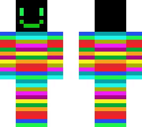 rainbow skin