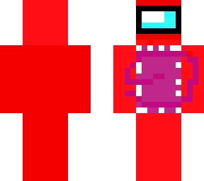 red among us imposter (killing random crewmate)