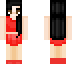 red outfit