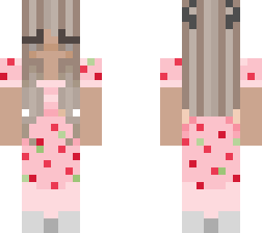 sam strawberry dress