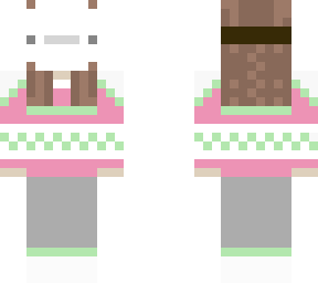 skin using female duck mask base!