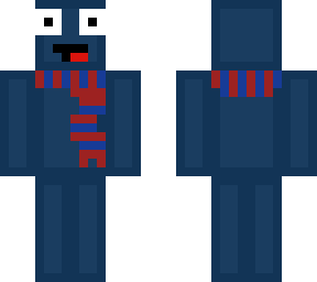 squid with scarf