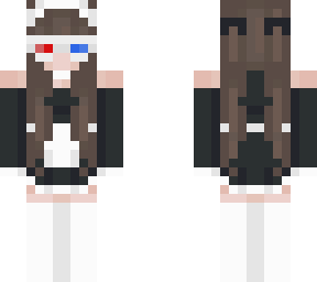 templegeo maid costume w/ 3-d glasses