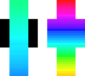 which fade is better? the cyan one is 1 and the rainbow one is 2