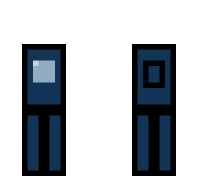 among us - dark blue