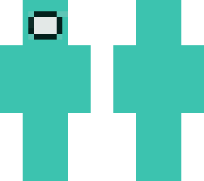 among us cyan