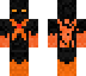 black fire man