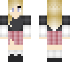 blonde aesthetic girl