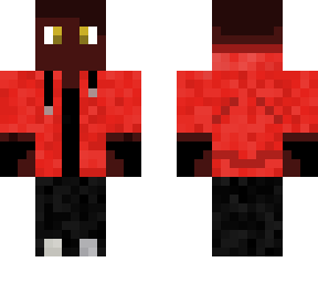 boy with red hoodie