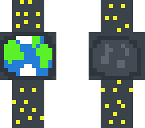 earth and the moon!