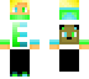 everalphafox lime and cyan elemental