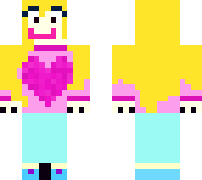 girl with heart on shirt