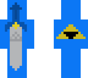 master sword and triforce