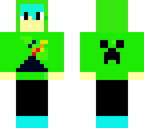 me when i am shy (btw i do have cyan hair i just dyed it)