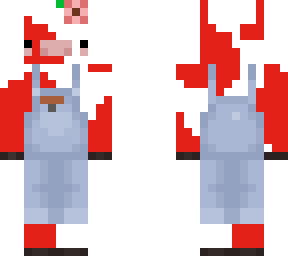mooshroom in overalls