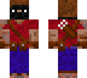 nether steven with fire protective mask