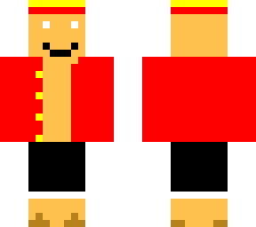 new luffy one piece skin hope you like it