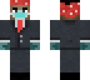 original ricardo with mask and gloves