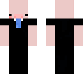 pig in suit b)