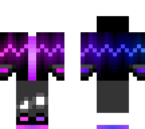 pink, purple and blue outfit
